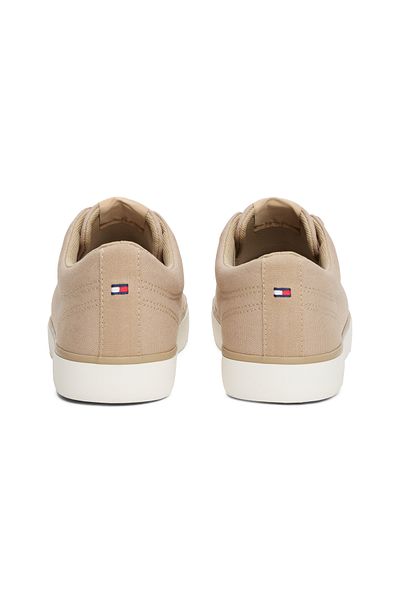 Tommy Hilfiger Men Beige Th Hi Vulc Low Core Sneakers