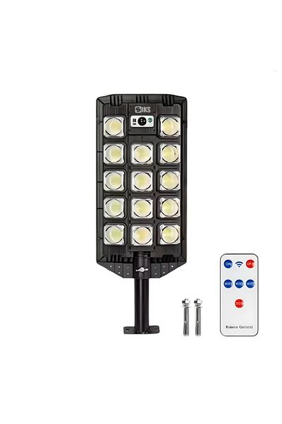 SIKS Solar Street Light With Built-in Solar Panel, 364 SMD LED, Neutral Light, Remote Control