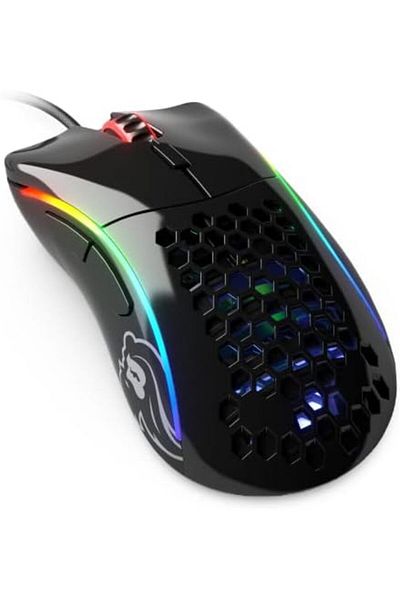 Glorious Model D- (Minus) Gaming Mouse, Glossy Black