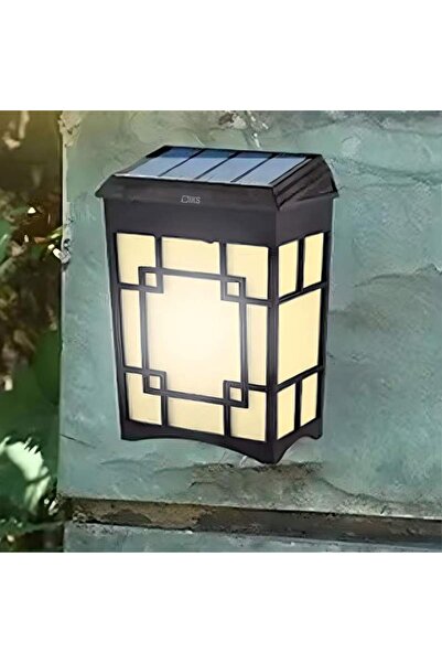 SIKS Lampă solară decorativă de exterior, pentru perete, gard, LED multicolor...