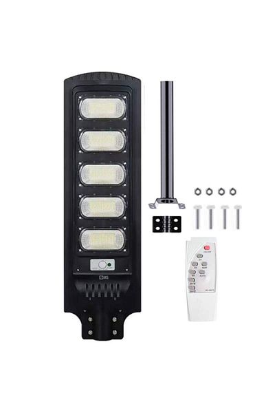SIKS Solar Street or Garden Lamp With Built-in Solar Panel, Outdoor Street Lantern, 200W