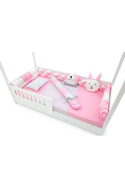 Home MONTESSORRİ UYKU SETİ, 100x200, %100 KOTON, 10 PARÇA, NEVRESİM 155*215