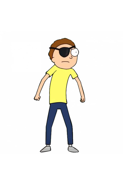 INOVATIX Set de 8 piese, autocolant Rick și Morty Morty Smith pirat, INOVATIX...