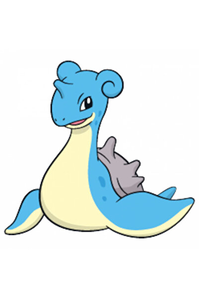 INOVATIX Set de 8 piese, autocolant Pokemon Lapras, INOVATIX®. 6 cm