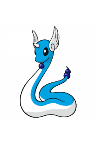 INOVATIX Set de 8 piese, autocolant Pokemon Dragonair, INOVATIX®. 6 cm