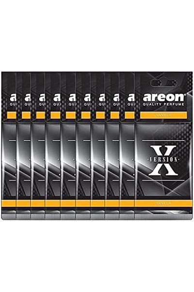 Areon Areon - Air Freshener X Version Vanilla - (Pack of 10)