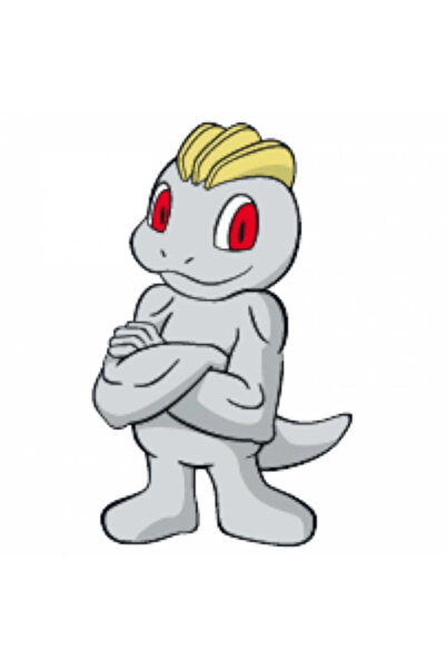 INOVATIX Σετ 8 τεμαχίων, Αυτοκόλλητο Pokemon Machop, INOVATIX®. 6 εκ.