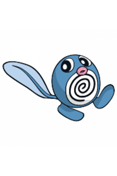 INOVATIX Set de 8 piese, autocolant Pokemon Poliwag, INOVATIX®. 6 cm