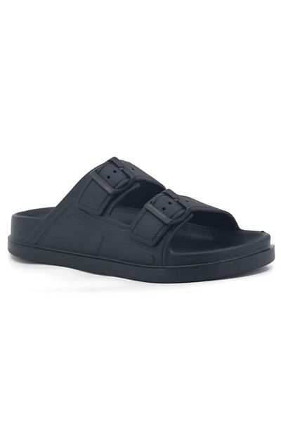 rs riva shoes Ανδρικές καθημερινές παντόφλες Capri Classic με διπλή πόρπη Lux Eva Garden Pool Beach