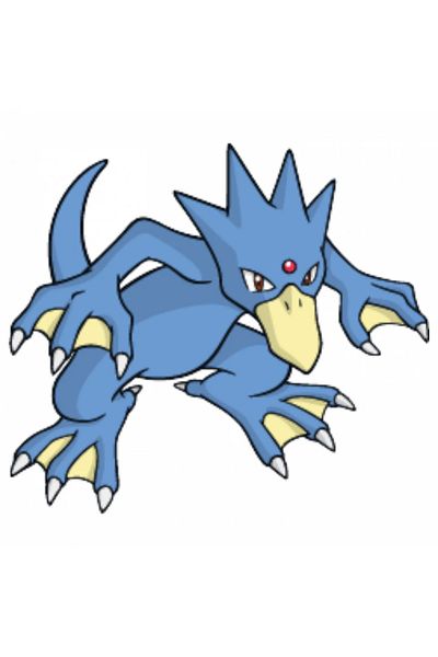 INOVATIX Set of 8 pieces, Sticker Pokemon Golduck, INOVATIX®. 6 cm