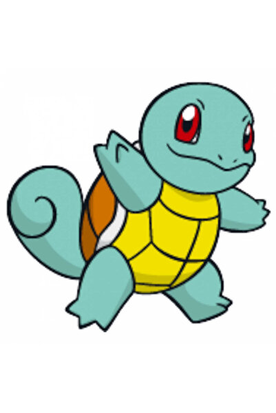 INOVATIX Set de 8 piese, autocolant Pokemon Squirtle copil, INOVATIX®. 6 cm