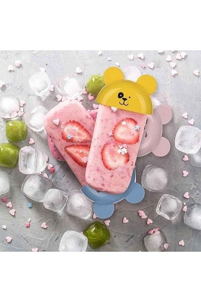 Skygo Buffer ®   4-Piece Easy Shaper Cute Children's Fruit & Ice Cream Mold Ap-9179