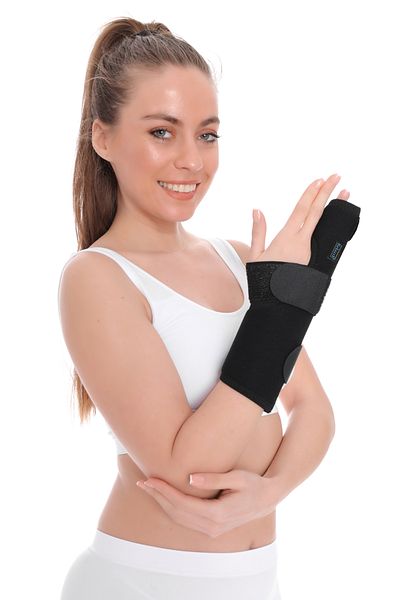 Rebirth Medikal Boxer Fracture Splint - Left Hand |   Finger and Wrist Stabilization |   Professional Support with Aluminum Splint