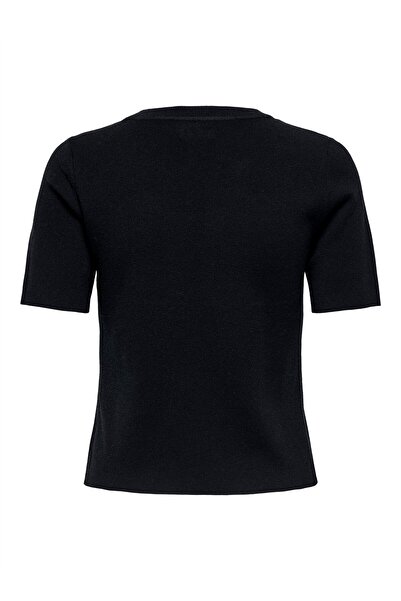 ONLY ONLFIE 2/4 PULLOVER NCA KNT Pulover negru pentru femei - O15344307