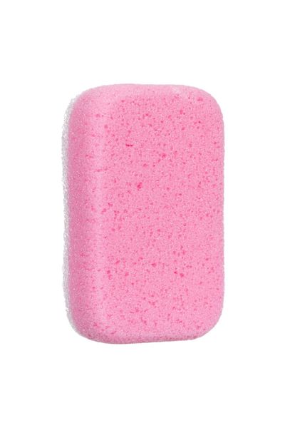 SyaMAG Massage Bath Sponge Set, Pink Gray, 2 Pieces