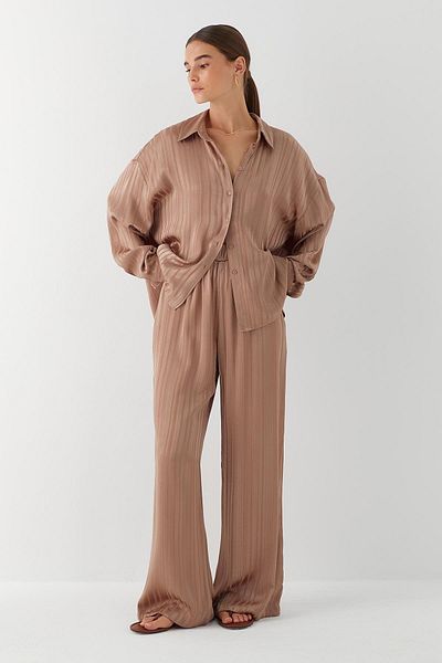 MARKALİSTE Flowy Oversize Suit Mink