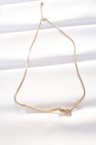 Skygo 316L Steel Gold Color Necklace - Tj-Bko8529