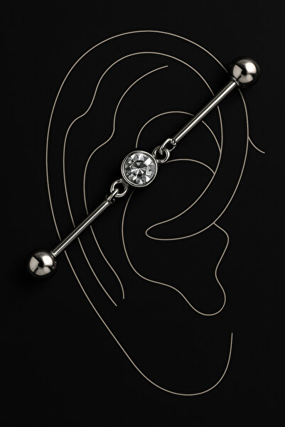 depozoom 316l Cerrahi Çelik Industrial Köprü Piercingler