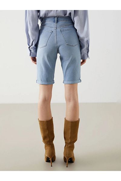 LC Waikiki Skinny Fit Women's Jean Shorts
