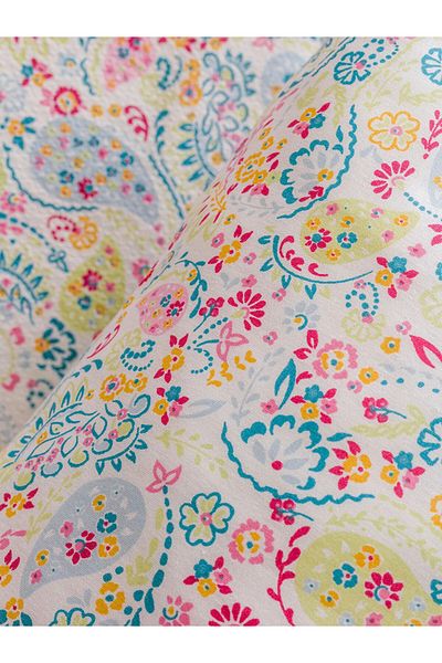 LC Waikiki Floral Cotton Double Pique Set