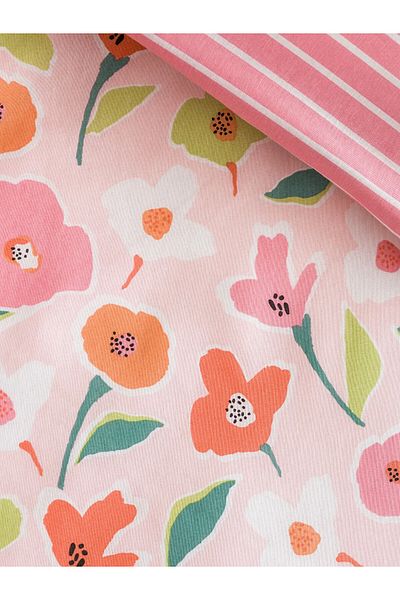 LC Waikiki Floral Patterned Double Duvet Cover Set
