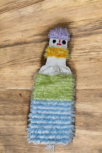 Örgü Sanatı DilekÇak El Örgüsü Mutfak Organizer Poşetlik, Poşet Torbası, Çeyizlik