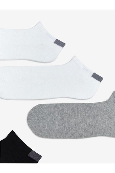 LC Waikiki Lcw Accessories Mixed Men's Booties Socks 5-Piece