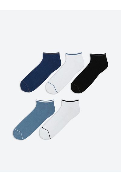 LC Waikiki Lcw Accessories Mixed Men's Booties Socks 5-Piece