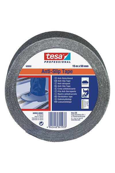 Tesa Banda Adeziva Antiderapanta Extra 25Mm / 15M - Negru
