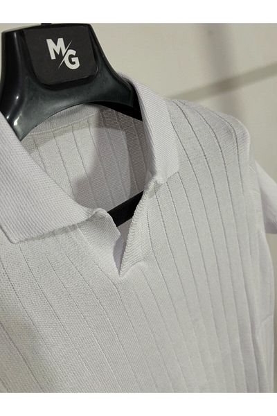 Butik Apaş Collar Knitwear T-Shirt