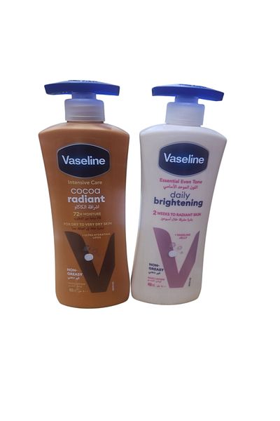Vaseline Vaseline Lotion 400g Uniform + Cocoa (2 pieces)