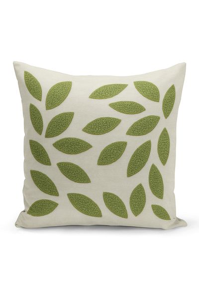 Bertille Home Husă de pernă imprimată digitală pe două părți (aspect de model de broderie Punch/Punch)