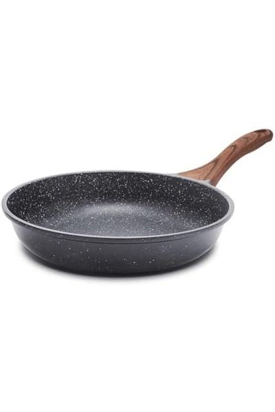 b11 SENSARTE Nonstick Frying Pan Skillet, Swiss Granite Coating Omelette Pan, Healthy Stone Cookware Che