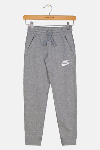 Nike Kids Boy Sport Fit Training Sweatpants, Grey Heather