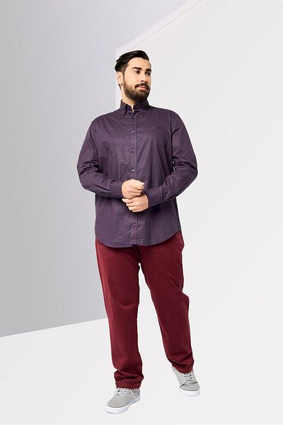Harmont & Blaine Jeans Men Regular Fit Allover Print Long Sleeves Casual Shirt, Multicolor