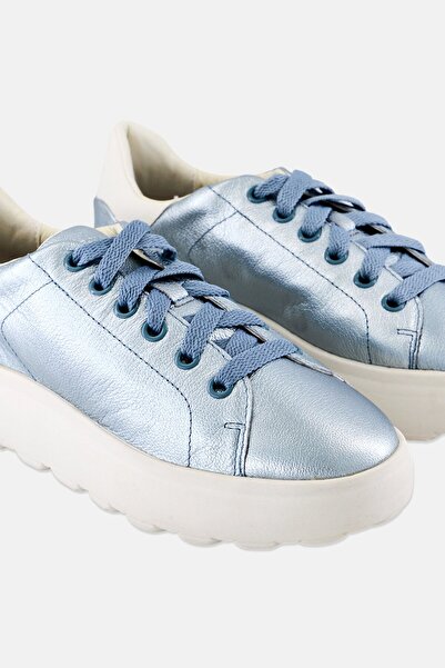 Geox Blue Women's Leather Sneaker D Spherica Ec4.1 C