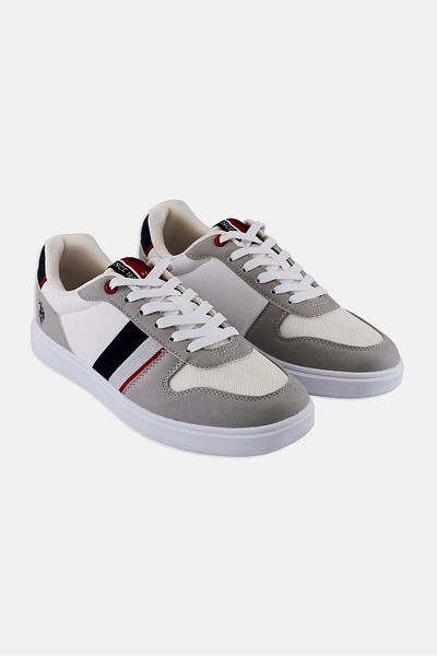 U.S. Polo Assn. Men Textile-Eco Nubuck Lace Up Casual Shoes, Multicolor