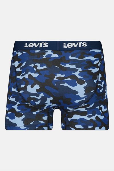 Levi's Men 4 Pack Brand Logo Boxer Brief, Multicolor