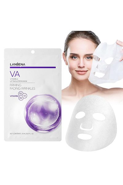 LANBENA Vitamin A Lifting Lotion Mask Firmin, Fading Wrinkles Anti-Aging 25ML