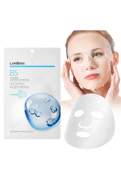 LANBENA LENBENA Vitamin B5 Soothing Lotion Mask For Soothign & Moisturizing, Self Care, Face Masks for Dry,