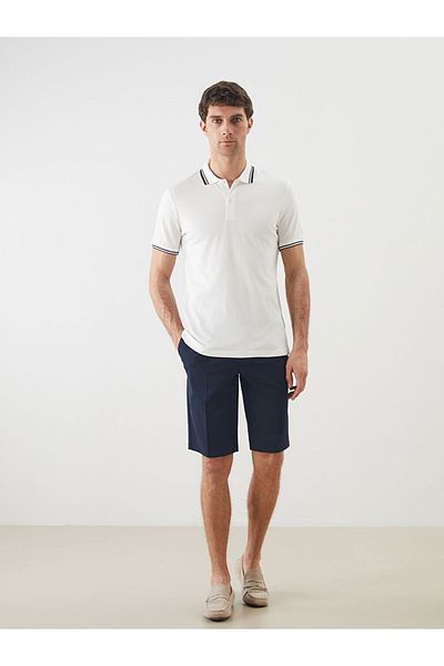 LC Waikiki Ανδρικό μπλουζάκι με κοντό μανίκι πόλο SOUTHBLUE