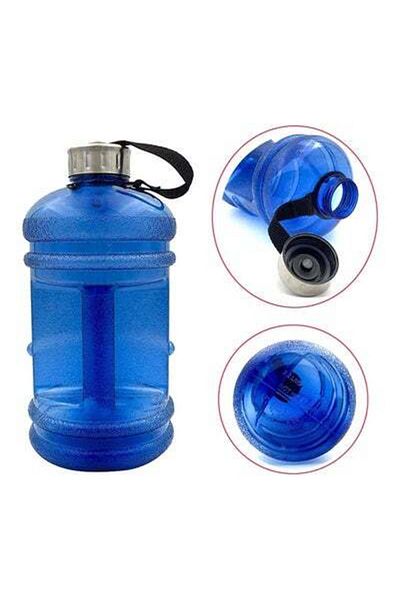 HALAMODO Gym Wide Mouth Shaker Water Bottle 2.3Liters