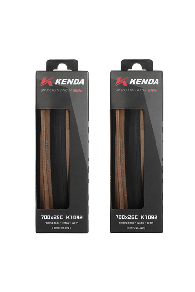 Kenda قطعتان 700x25C بني قطعتان KENDA K1018 K925 K1092 إطار دراجة طريق 700x25...
