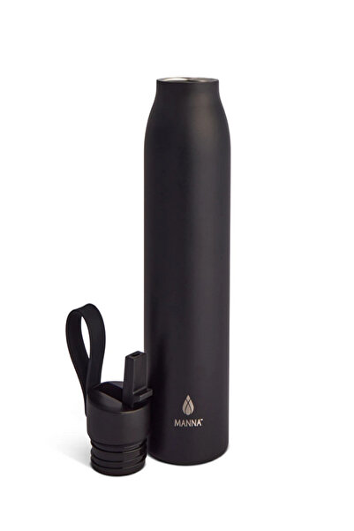 manna Hydration Modern Flip Double Wall Insulated Stainless Steel Water Bottle