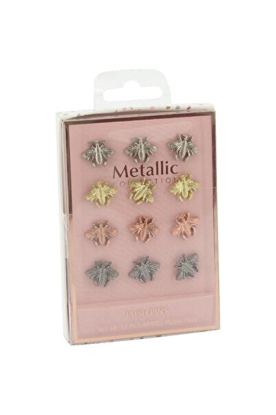 Roco دبابيس دفع معدنية - ألوان متنوعة، معدنية