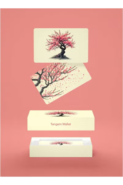 tangem Crypto Hardware Wallet 2.0 [PACK OF 3 Cards] - Sakura