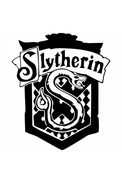 INOVATIX Set de 8 piese, autocolant Harry Potter Slytherin, INOVATIX®. 6 cm