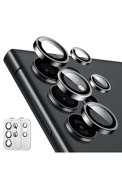 ESR Camera Film for Samsung Galaxy S24 Ultra (set of 2) - ESR Lens Protector Tempered Glass - Black