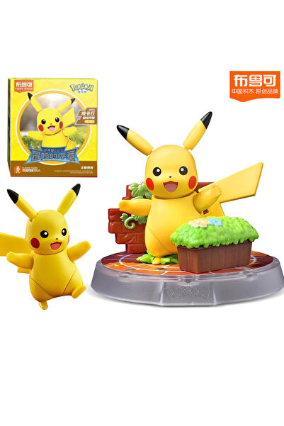 Choice3 بيكاتشو بلوكيز بوكيمون الأصلي - مكعبات بناء بيكاتشو تشارمندر سايدك سبريجاتيتو إيفي لوكاريو