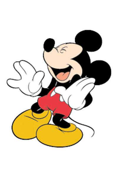 INOVATIX Set de 8 autocolante Mickey Mouse fericit, INOVATIX®. 6 cm